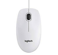 Мышь Logitech B100 USB White (910-003360)