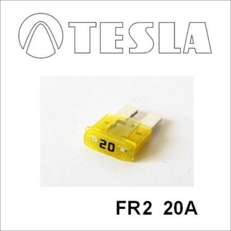 Запобіжник MICRO2 20A (Жовний) TESLA