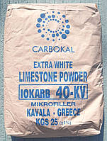 Мікрокальціт IOKARB® 40-KV (мармур мікромолотий), 25кг (Греція)