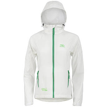 Вітрівка жіноча Highlander Stow & Go Pack Away Rain Jacket 6000 mm White S (JAC077L-WE-S)