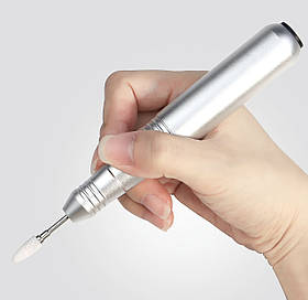 Портативний фрезер-ручка XSUV-701 для апаратного манікюру на USB - 35 000 об./хв. (20 Вт) Срібло