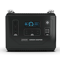 Мобільна зарядна станція GREEN KEEPER GK-G2000 2000W/1997Wh