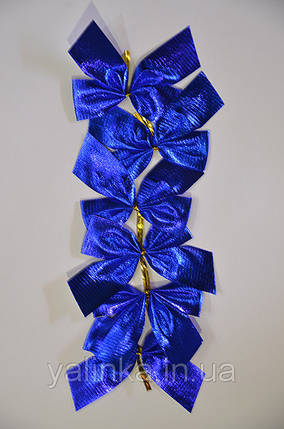 Бант синій великий 6 шт 0210710, фото 1