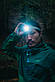 Ліхтар налобний Highlander Deneb 100 Sensor Rechargeable Head Torch Blue (TOR191), фото 7