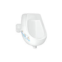 Писсуар подвесной детский Qtap Baby 420х300х465 White с рисунком QT2388U460EWD