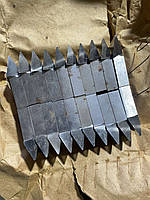 Комплект різців до зуборізної головки для нарізування конічних коліс з круговими зубцями 12" No7.5 S = 1.65 мм Р6М5