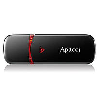 Флешка. Флеш-накопичувач Apacer USB 2.0 AH333 64Gb black