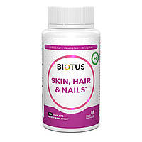 Волосы кожа и ногти Hair Skin Nails Biotus 60 таблеток UM, код: 7699894