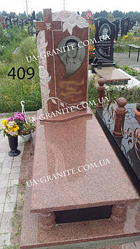 Комбінований пам’ятник на цвинтар 1000*2000