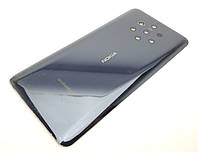С дефектом. Крышка Nokia 9 (TA-1087) синяя Сервисный оригинал с разборки