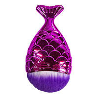 Щітка для видалення пилу "Рибка", біло/фіолетова, ручка рожева