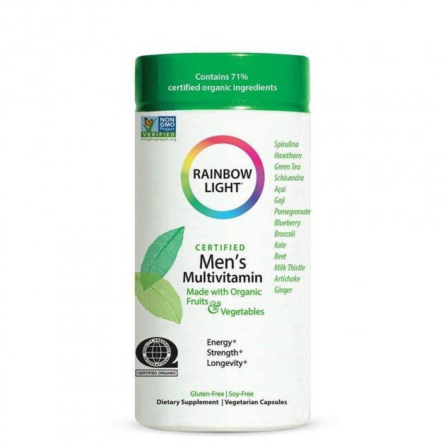 Rainbow Light Certified Men's Multivitamin 120 капсул, фото 1