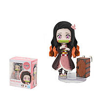 Фигурка Bandai Spirits Figuarts mini Незуко Nezuko Клинок рассекающий демонов Demon Slayer 10 см BS FM NK DS