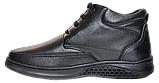 Чоловічі черевики ортопедичні натуральна шкіра Туреччина Форест Орто 4Rest Orto чорний розмір 40-46, фото 9