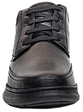 Чоловічі черевики ортопедичні натуральна шкіра Туреччина Форест Орто 4Rest Orto чорний розмір 40-46, фото 6