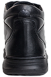 Чоловічі черевики ортопедичні натуральна шкіра Туреччина Форест Орто 4Rest Orto чорний розмір 40-46, фото 5