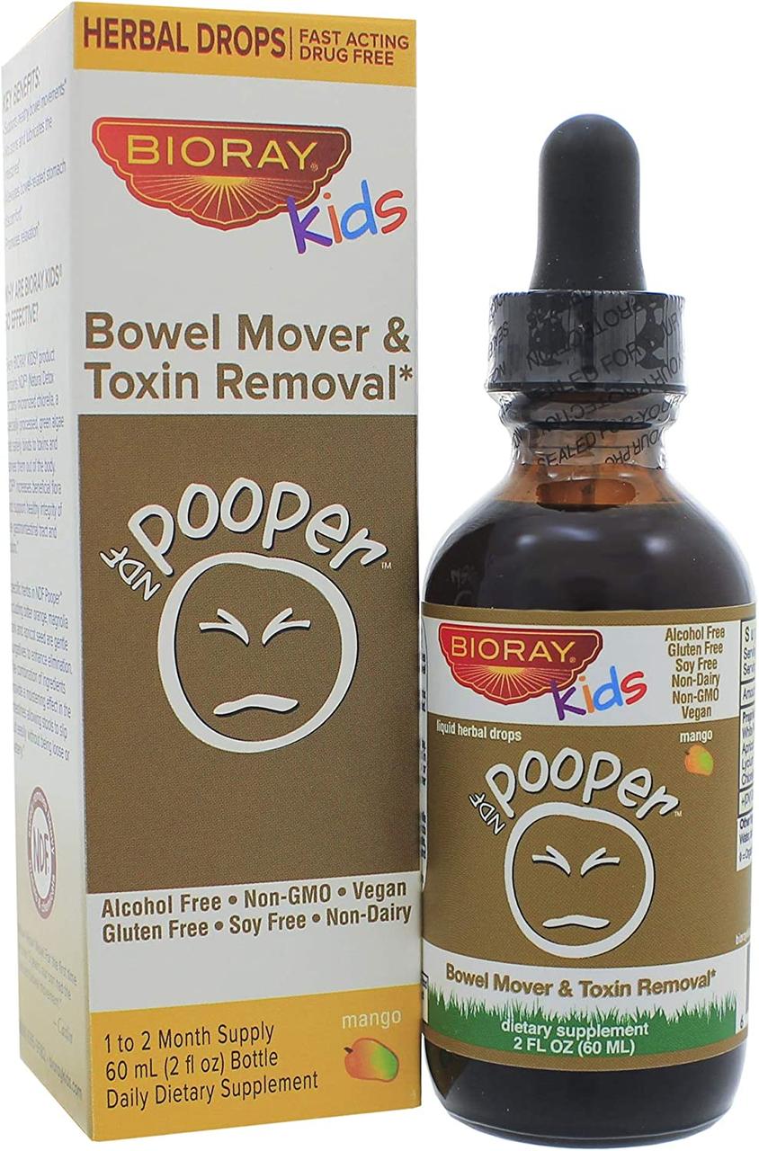 Bioray Inc. Kids NDF Pooper Bowel Mover & Toxin Removal 60 мл (ID