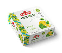 Зеленый чай Мята Лимон Caykur Herdem Mint Lemon натуральный 160 гр в пакетиках 100 шт Турция Оригинал