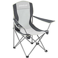 Стул KingCamp Arms Chairin Steel(KC3818) BLACK MEDIUMGREY