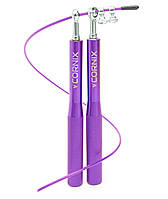 Скакалка швидкісна для кросфіту Cornix Speed Rope XR-0159 Purple