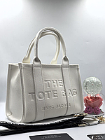 Женская сумка Marc Jacobs Tote Bag, белая, 35*25*14 см, 931405