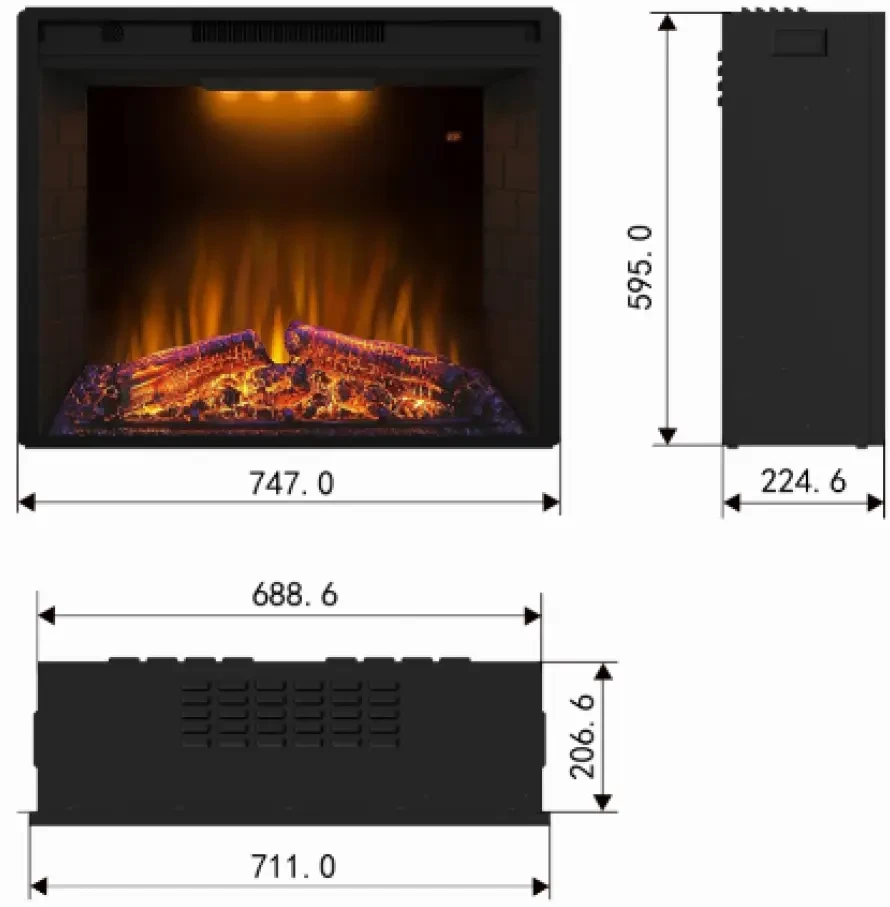 Электрокамин Royal Flame Goodfire 28 LED - фото 6 - id-p1318234671