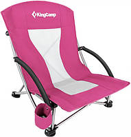 Раскладное кресло KingCamp BEACH CHAIR(KC3841) dark rose