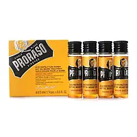 Гаряча олія для бороди Proraso 4 x 17 ml