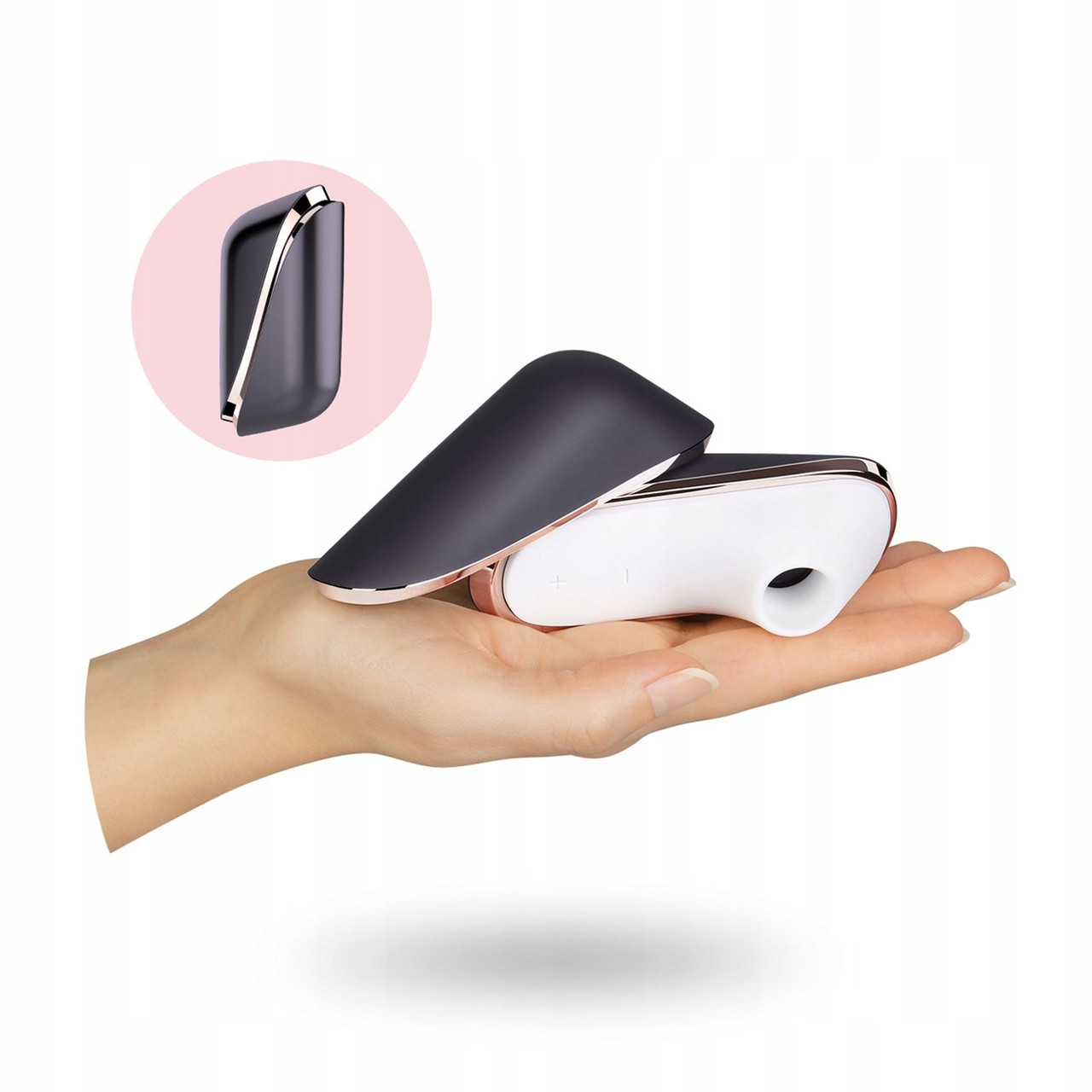 Вакуумний стимулятор для клітора SATISFYER PRO Travel Edition Вібратор стимулятор клітора