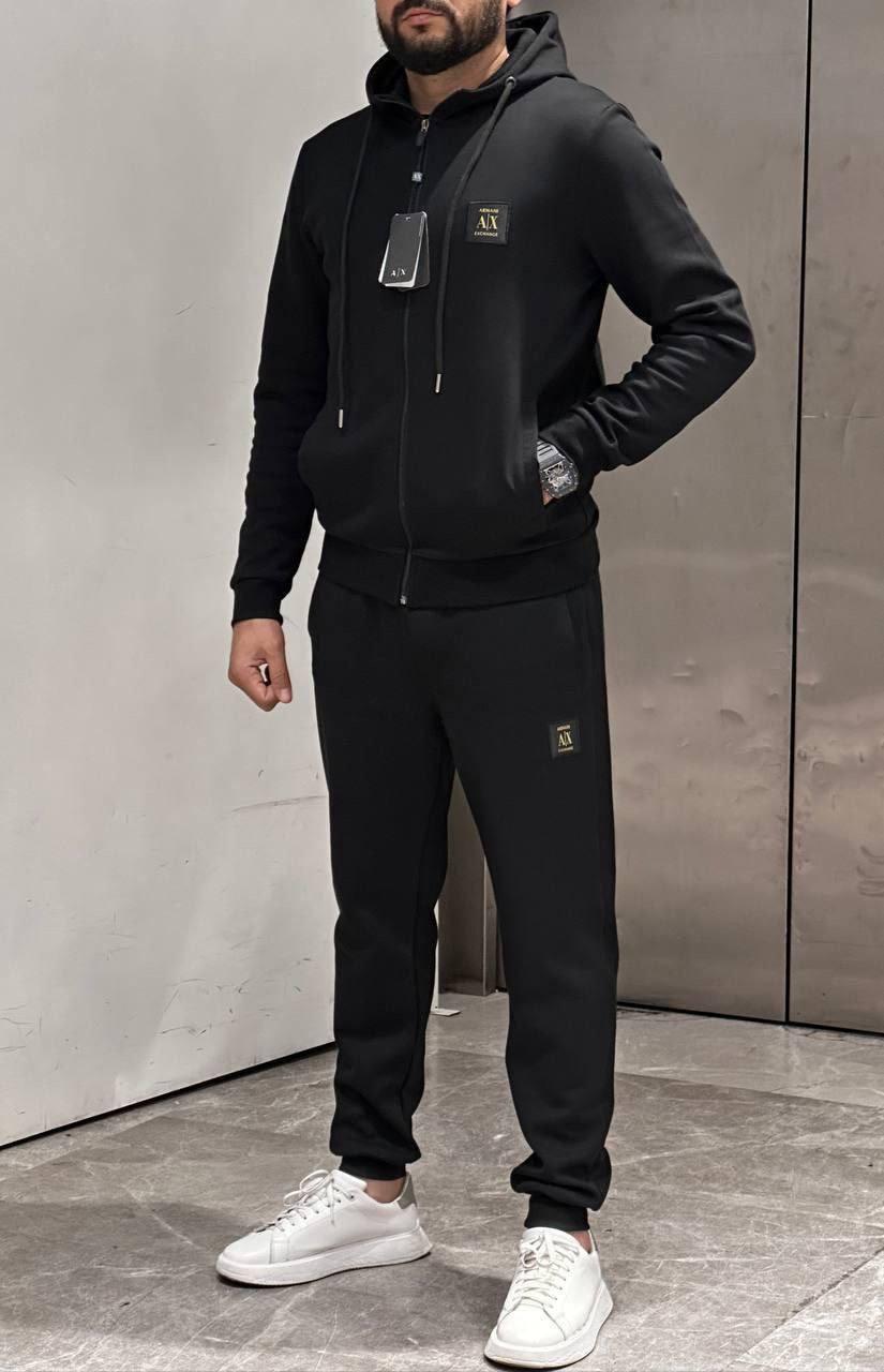 Чоловічий спортивний костюм Armani Exchange CK6563 чорний S, фото 1