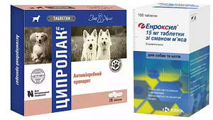 Антибіотики в таблетках