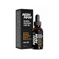 Масло для усов и бороды Nishman Beard & Moustache Care Oil Gold One 30 мл