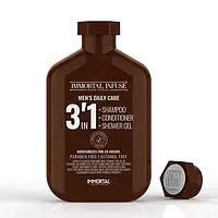 Мужской шампунь для волос 3 в 1 Immortal Infuse Men's Daily Care 500 мл