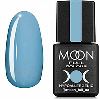 Гель-лак для ногтей Moon Full Spring - Summer №630 нежно-голубой, 8 мл.