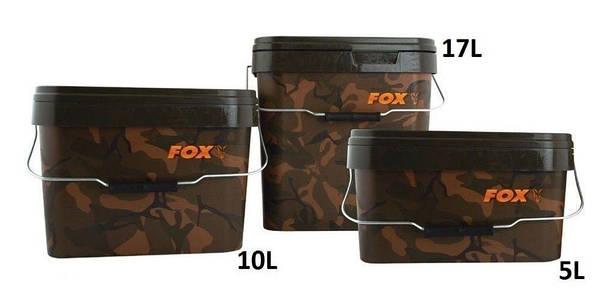Відро FOX Camo Square Buckets 10 л