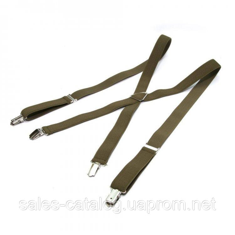 Підтяжки Gofin suspenders Х Образні Хакі (Pbxx-5931) SC, код: 389888