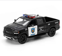 KT5413WP 2019 Dodge RAM 1500 Police Edition инерционная металическая машинка KINSMART