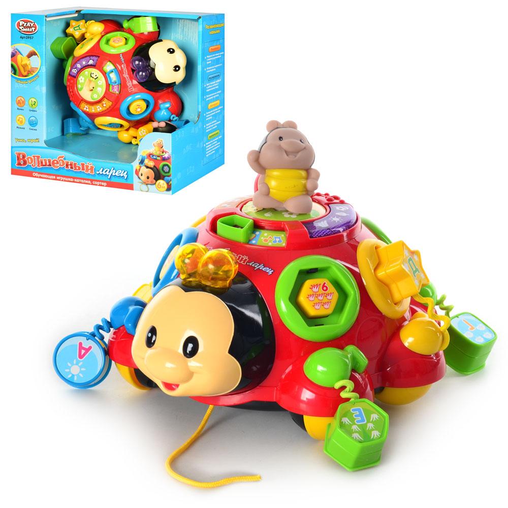 Гра Сонечко Музична іграшка навчальна, муз (рос), світло, фігурка, на бат-ку Play Smart