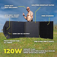 Сонячна панель Ridge Monkey Vault C-Smart PD 120W Solar Panel