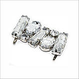 Прикраса краб із великими каменями, фото 3