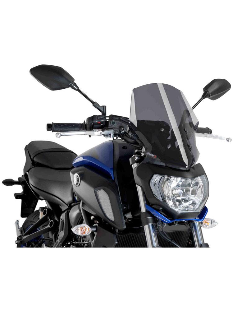 Сильно тонований обтічник Puig Touring для мотоциклів Yamaha MT-07 (18-20)