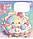 Зошит 12арк. кос.лін. Школярик "Anime friends" глітер №012-3265C(30)(300), фото 2