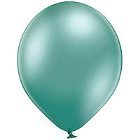 Шар латексный (12"/30 см) 603 Хром зеленый Glossy Green, Belbal