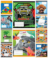 Зошит 12арк. кліт. /ТВ/ "Мікс 2" №ТЕ31106(25)(600)