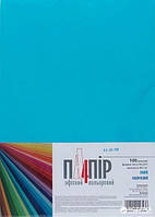 Папір для принтера кольоровий IQ Color А4 100арк 80г/м синій