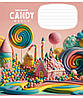 Зошит 12арк. кліт. Школярик "Candy world" ВД-лак №012-3266K(30)(300), фото 4