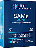 Life Extension SAMe (S-Adenosylmethionine) / CАМе 200 мг 30 таблеток