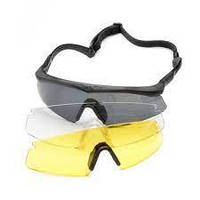 Окуляри стрілкові балістичні Revision Sawfly® з 3-ма лінзами та кейсом