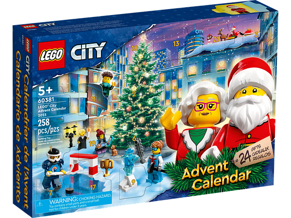 Lego city hotsell 2019 advent calendar