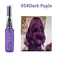 Временная смывающаяся краска для волос фиолетовая Dark Purple 05